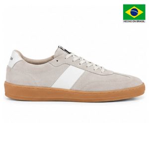 Ferracini zapatilla urbana de cuero para Hombre, ibiza 7583-710D hecho en Brasil