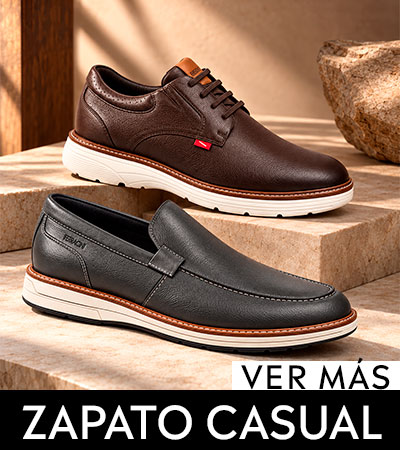 Zapato casual de cuero para hombre marca Ferracini, hecho en Brasil